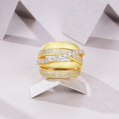 Celeste Orbit Moissanite Ring - Voisson