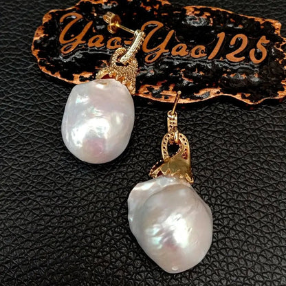Celeste Pearl Drop Earrings - Voisson