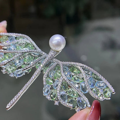 Celestial Dragonfly Brooch - Voisson