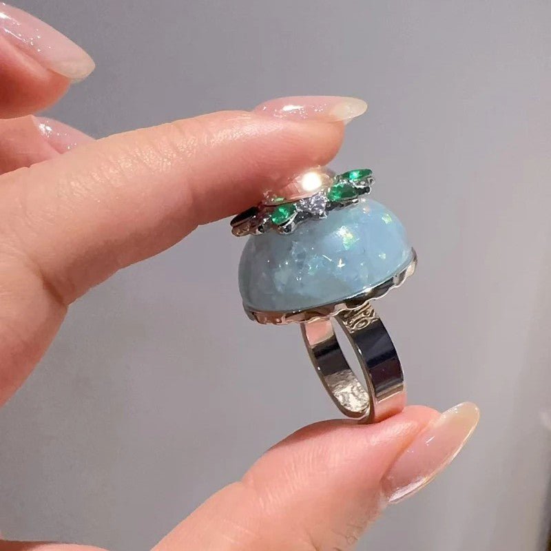 Celestial Garden Halo Ring - Voisson