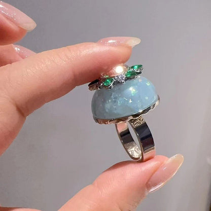 Celestial Garden Halo Ring - Voisson