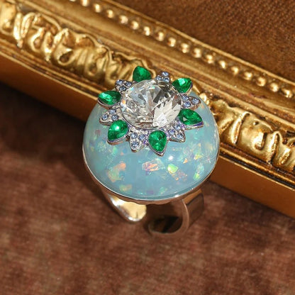 Celestial Garden Halo Ring - Voisson