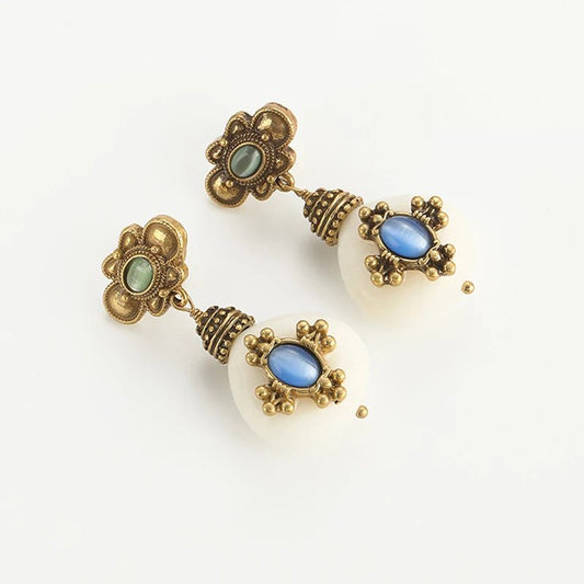 Celestial Relic Vintage Earrings - Voisson