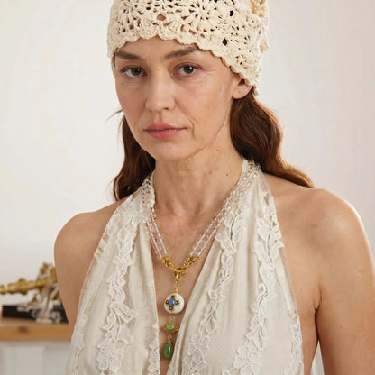 Celestial Relic Vintage Necklace - Voisson