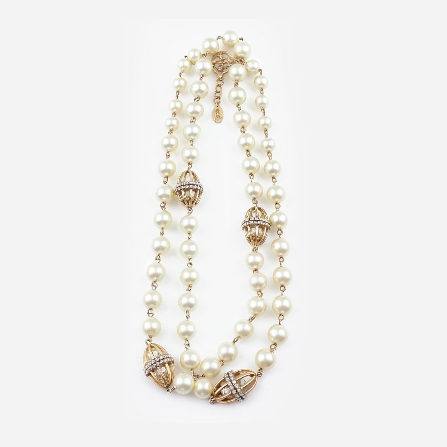 CelestialCage Pearl Necklace - Voisson