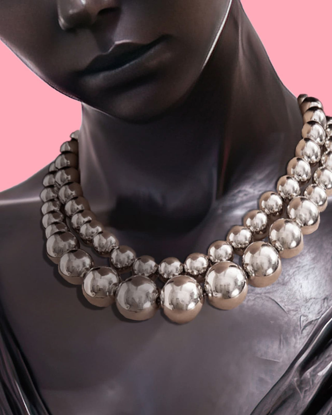 Chroma Chunky Bead Necklace - Voisson