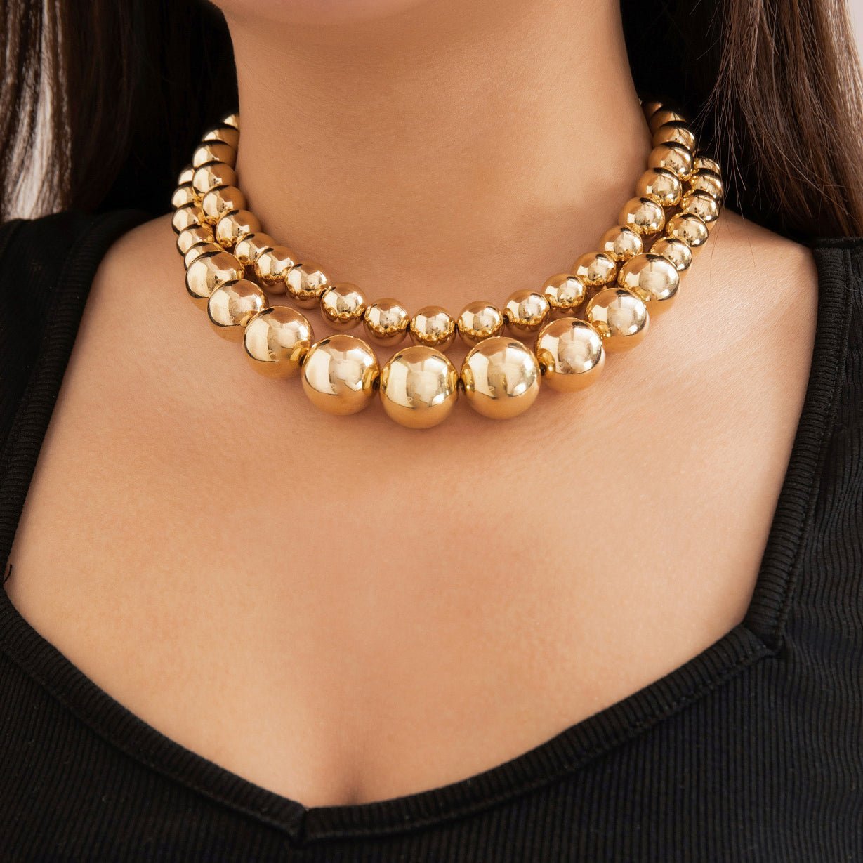 Chroma Chunky Bead Necklace - Voisson