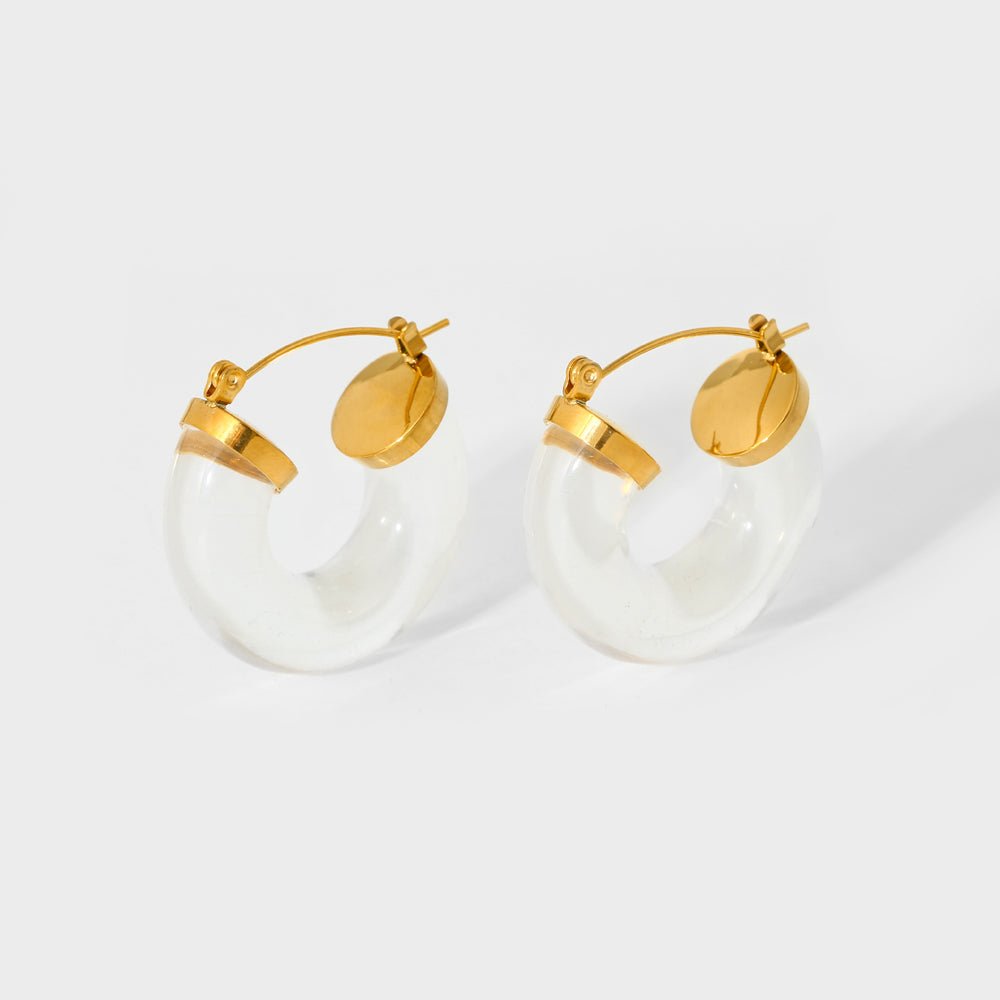 Chroma Luxe Hoop Earrings - Voisson