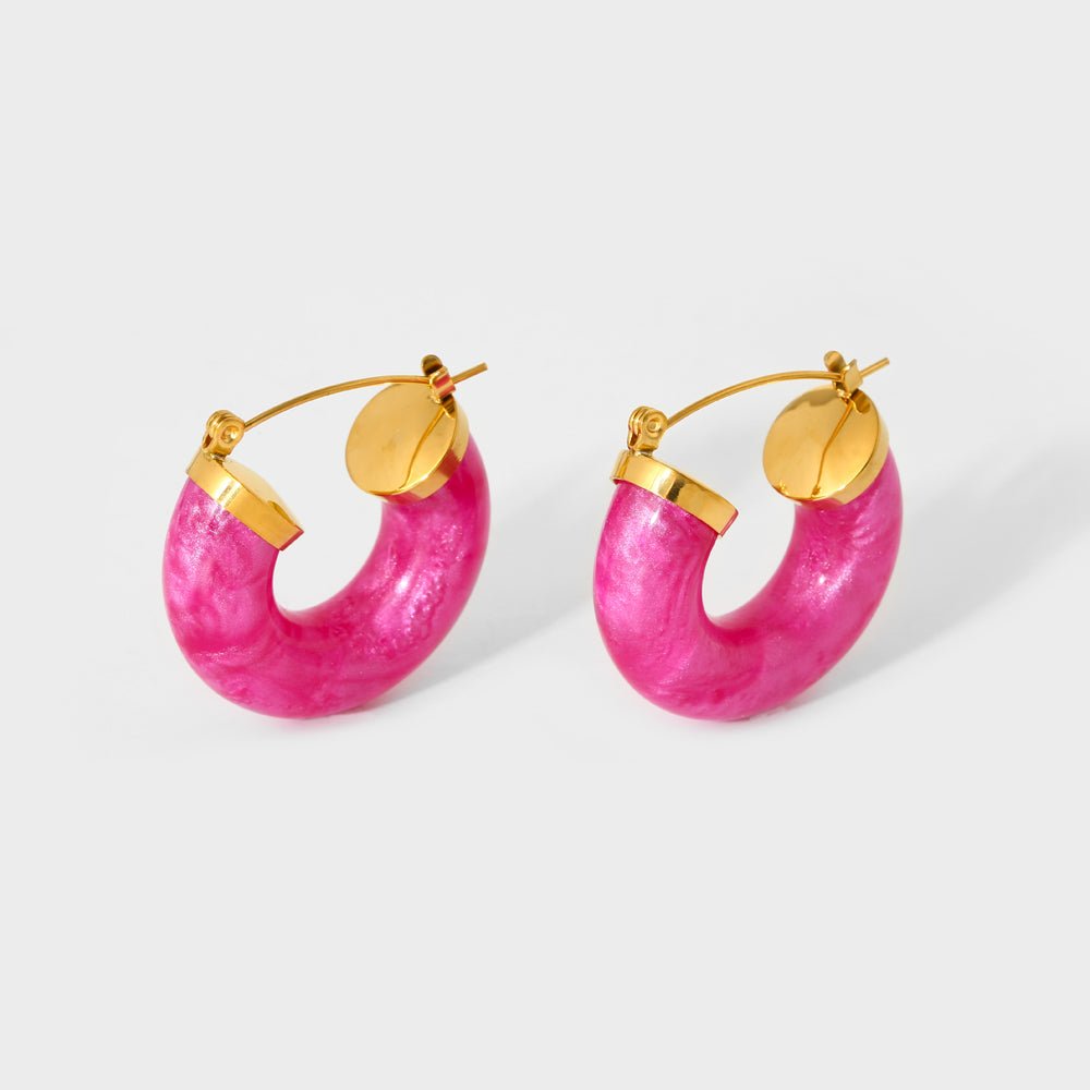 Chroma Luxe Hoop Earrings - Voisson