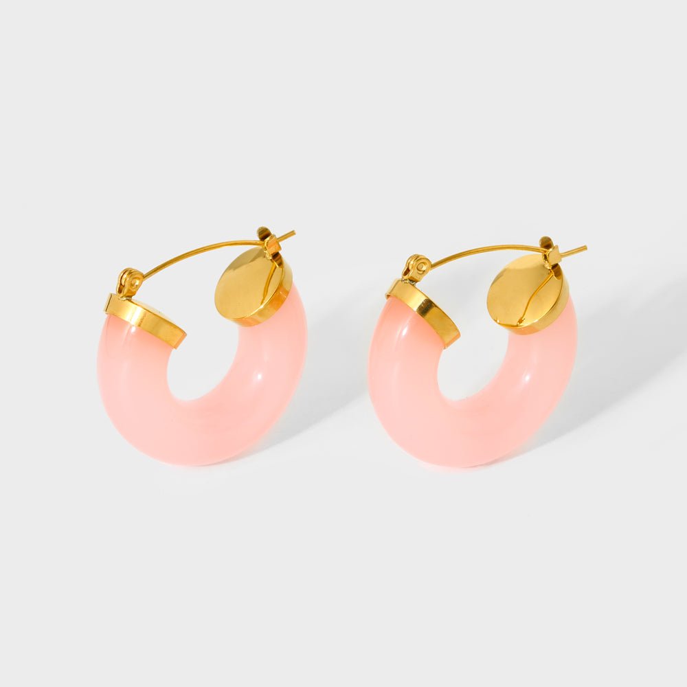 Chroma Luxe Hoop Earrings - Voisson