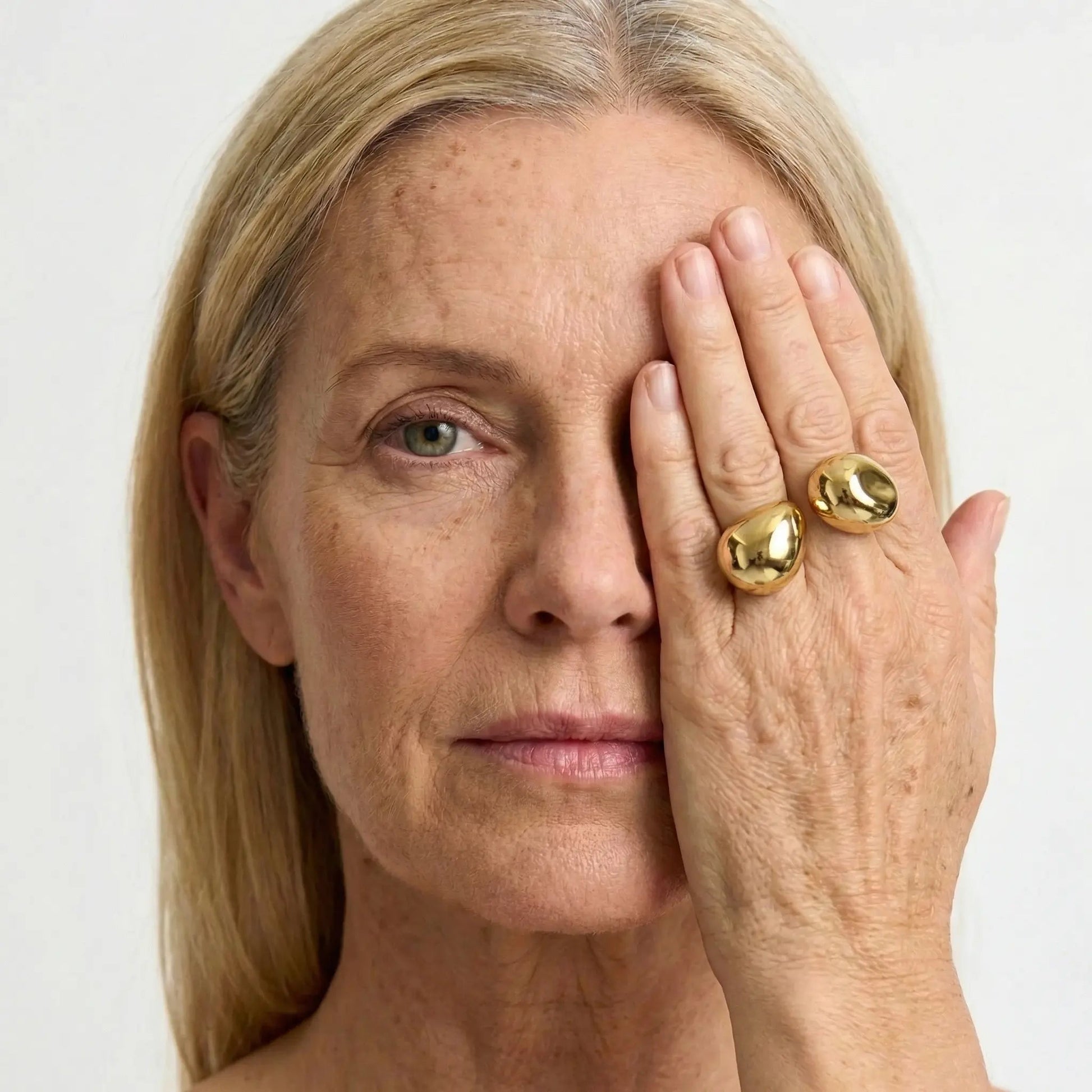Chunky Water Drop Ring - Voisson