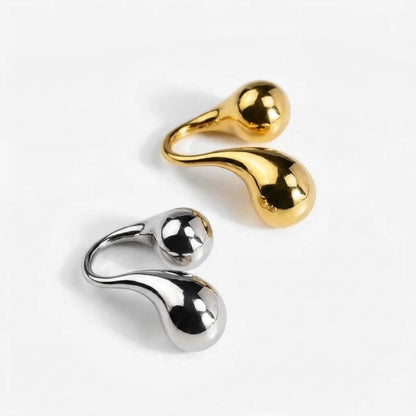 Chunky Water Drop Ring - Voisson