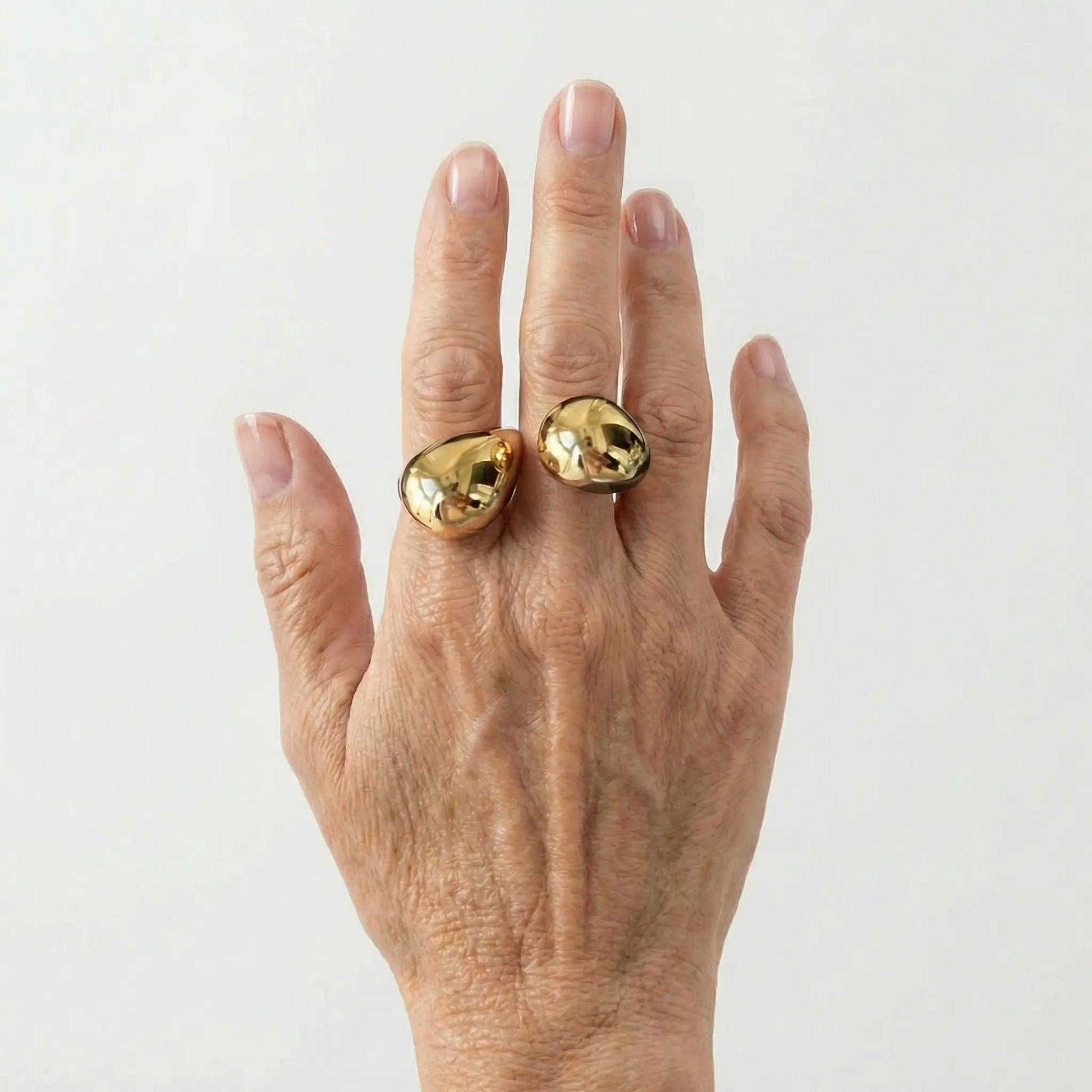 Chunky Water Drop Ring - Voisson