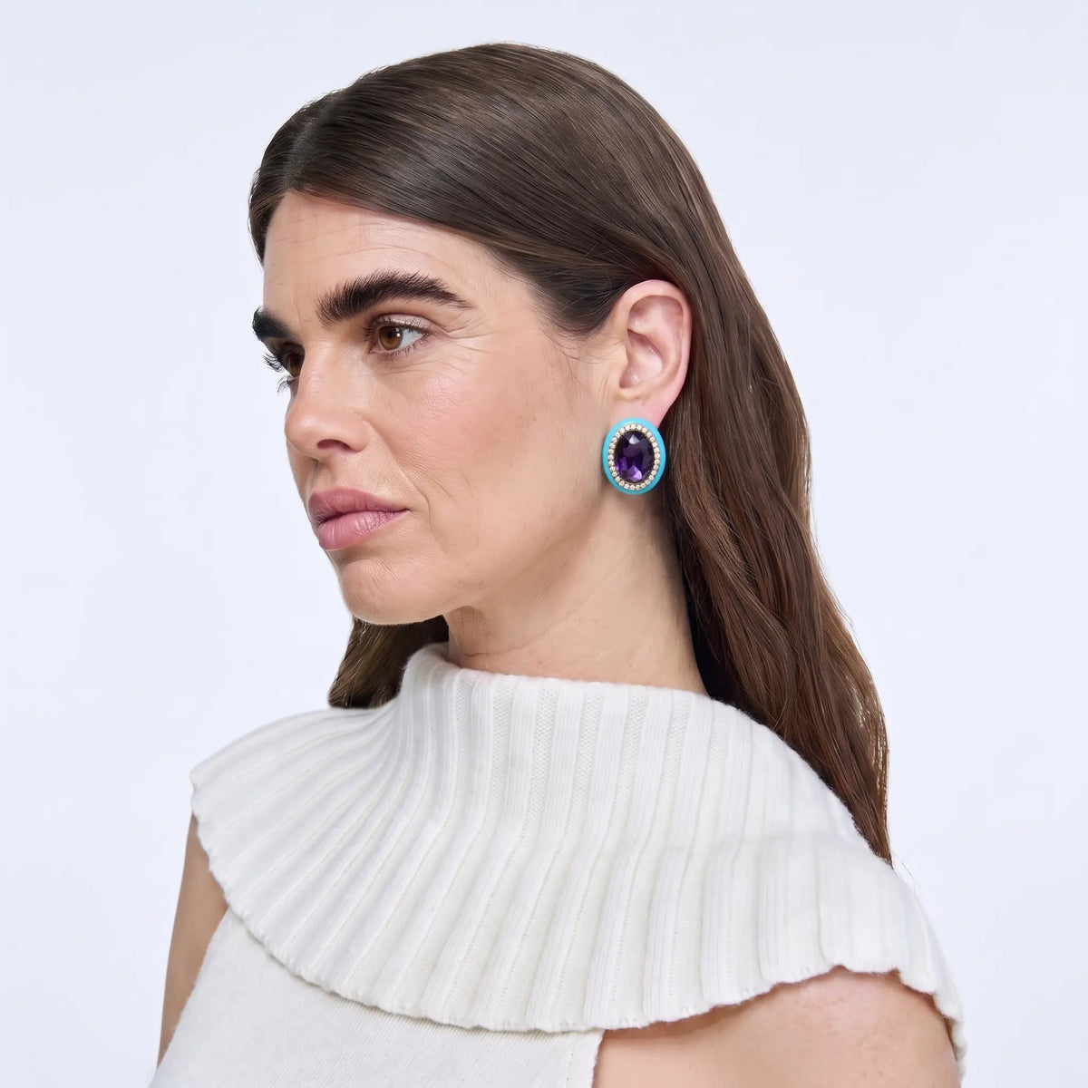 Coral Noir Earrings - Voisson