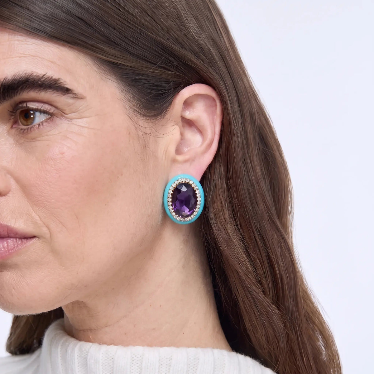 Coral Noir Earrings - Voisson