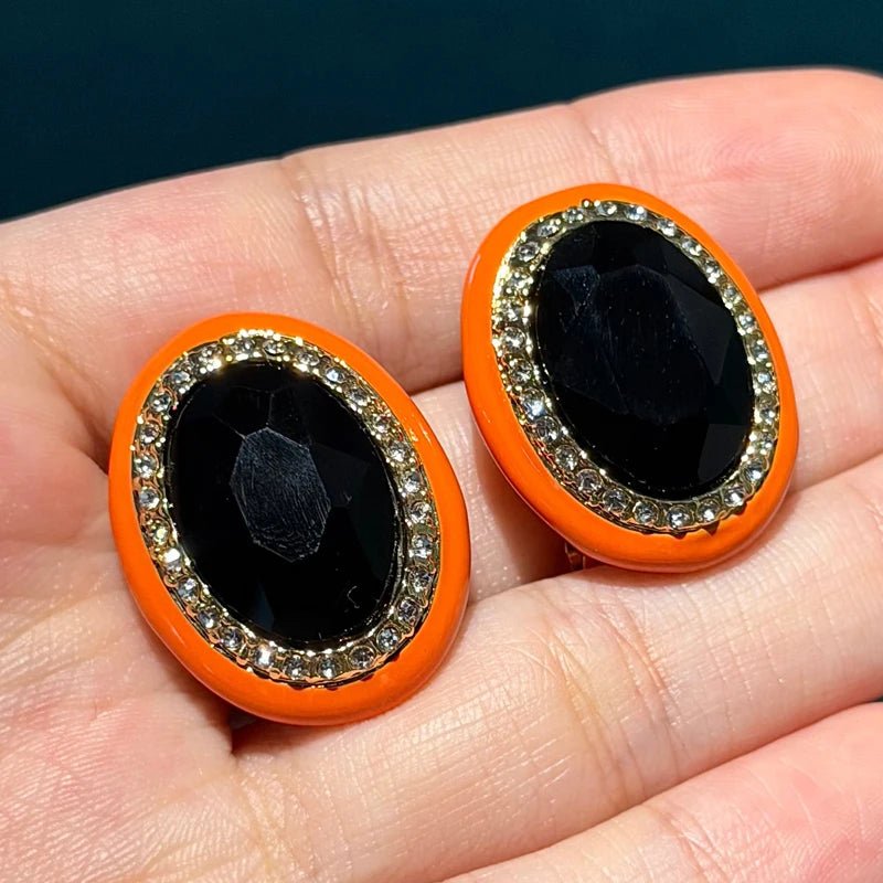 Coral Noir Earrings - Voisson