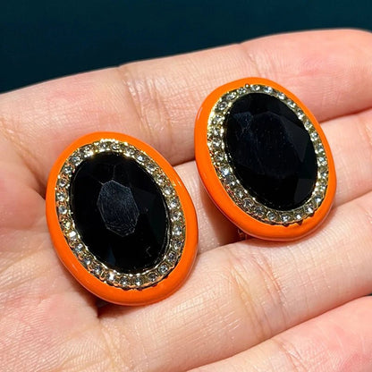 Coral Noir Earrings - Voisson