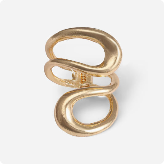CrescentCurl Chunky Cuff Bracelet - Voisson