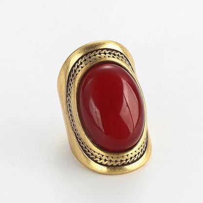 Crimson Glow Ring - Voisson