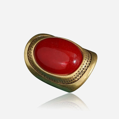 Crimson Glow Ring - Voisson