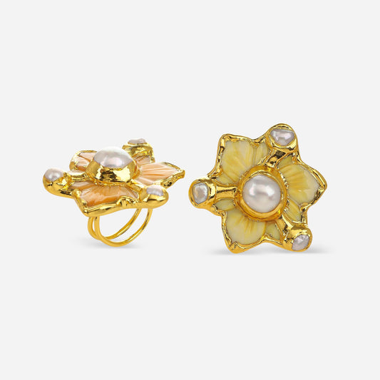 CrownDaisy Bold Ring - Voisson