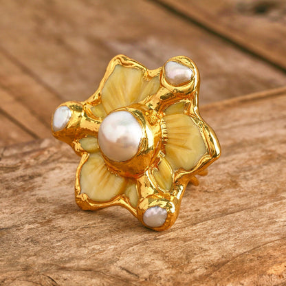 CrownDaisy Bold Ring - Voisson