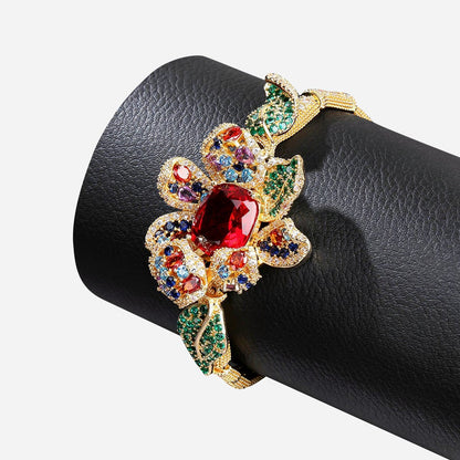 Crowned Blossom Bracelet - Voisson