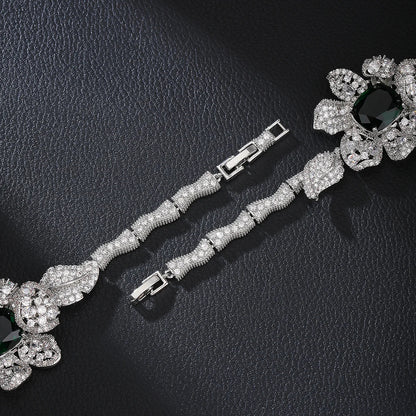 Crowned Blossom Bracelet - Voisson