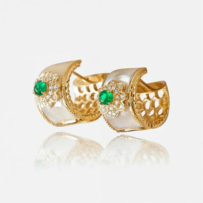 CrownLoom Statement Earrings - Voisson