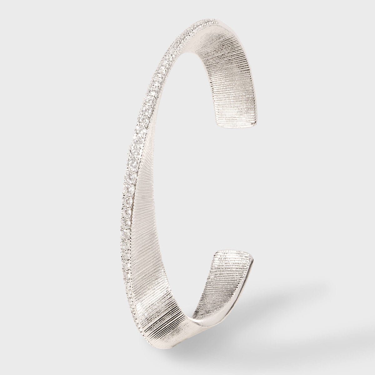 Crystal Arc Cuff Bracelet - Voisson