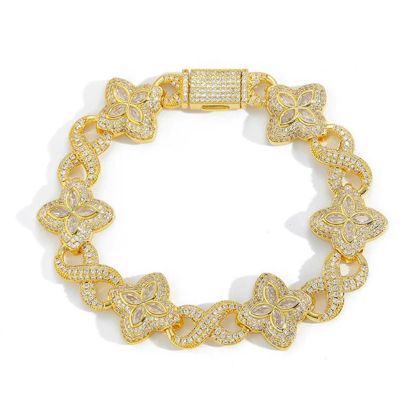 Crystal Blossom Bracelet - Voisson