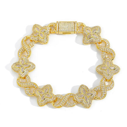 Crystal Blossom Bracelet - Voisson