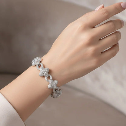 Crystal Blossom Bracelet - Voisson