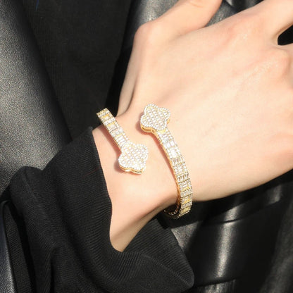Crystal Clover Bracelet - Voisson