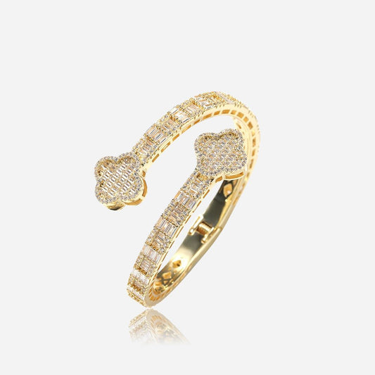 Crystal Clover Bracelet - Voisson
