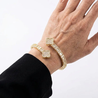 Crystal Clover Bracelet - Voisson