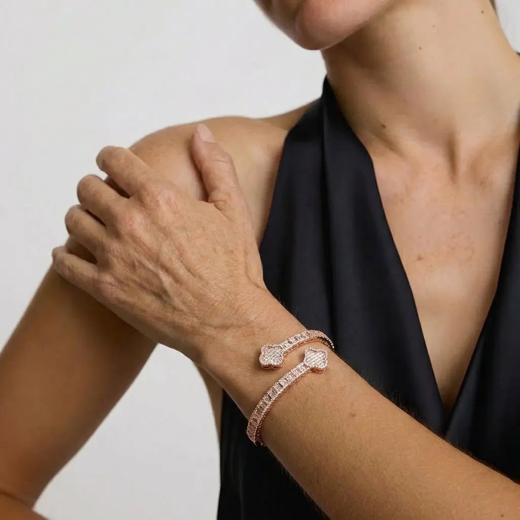 Crystal Clover Bracelet - Voisson