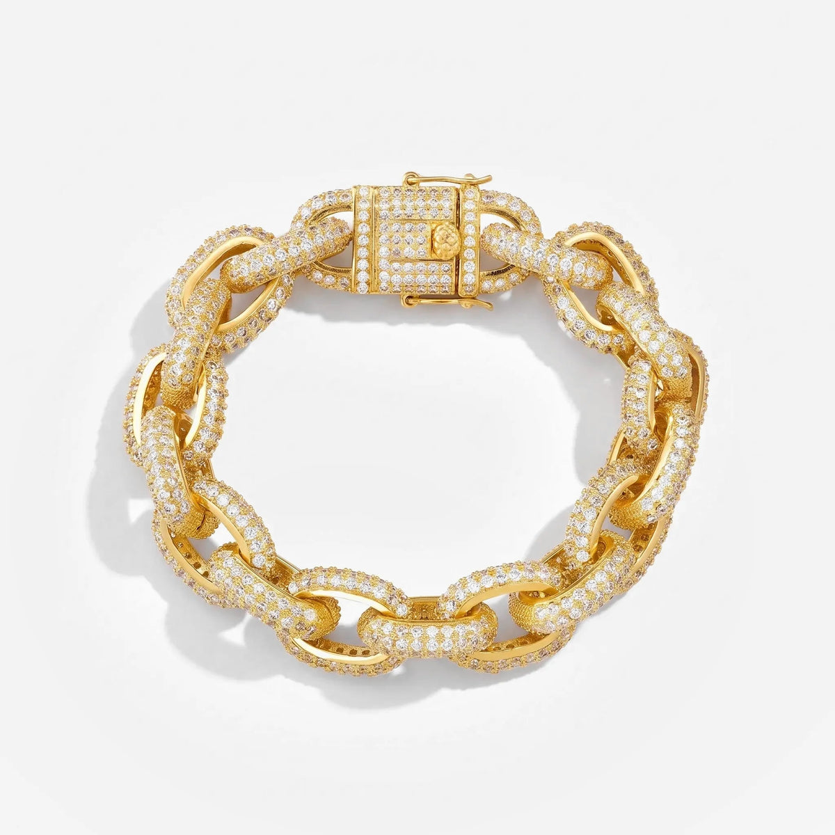 Crystal Curb Bracelet - Voisson