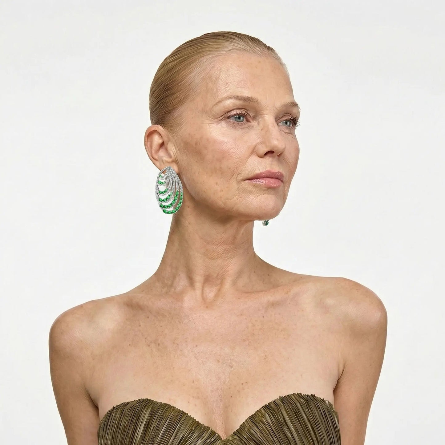 Crystal Opera Cascade Earrings - Voisson
