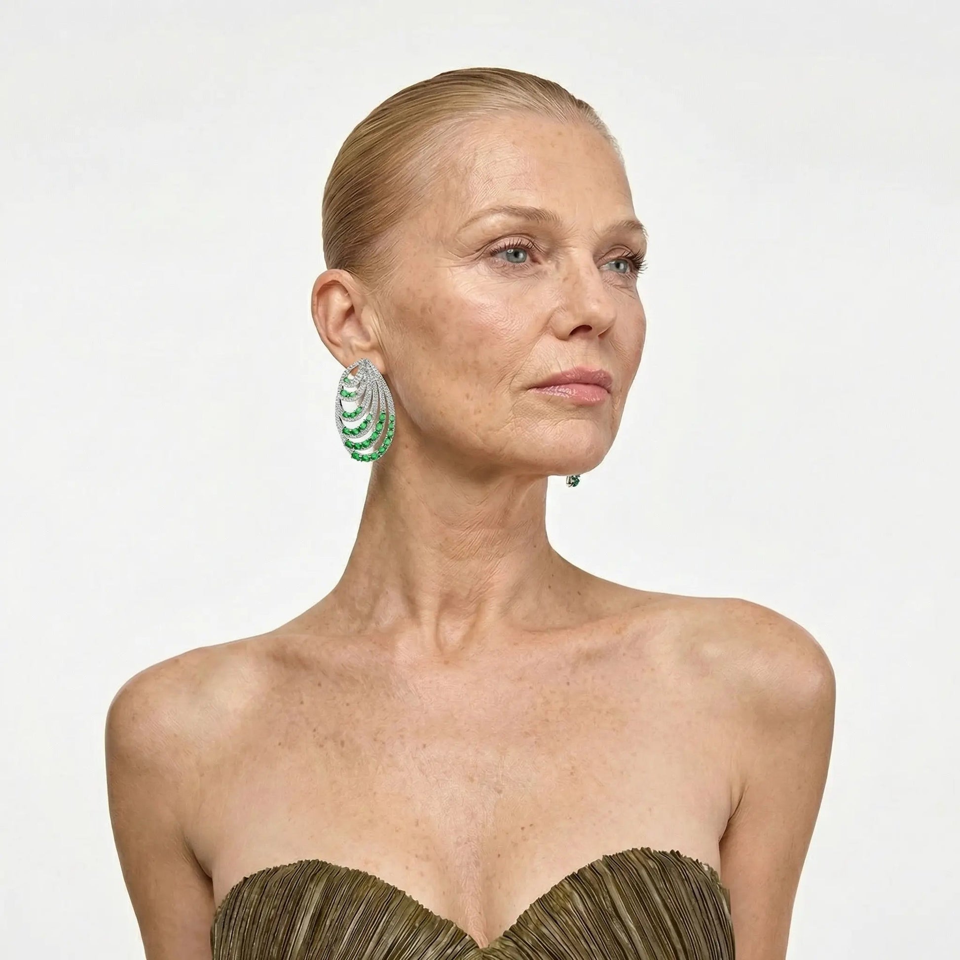 Crystal Opera Cascade Earrings - Voisson