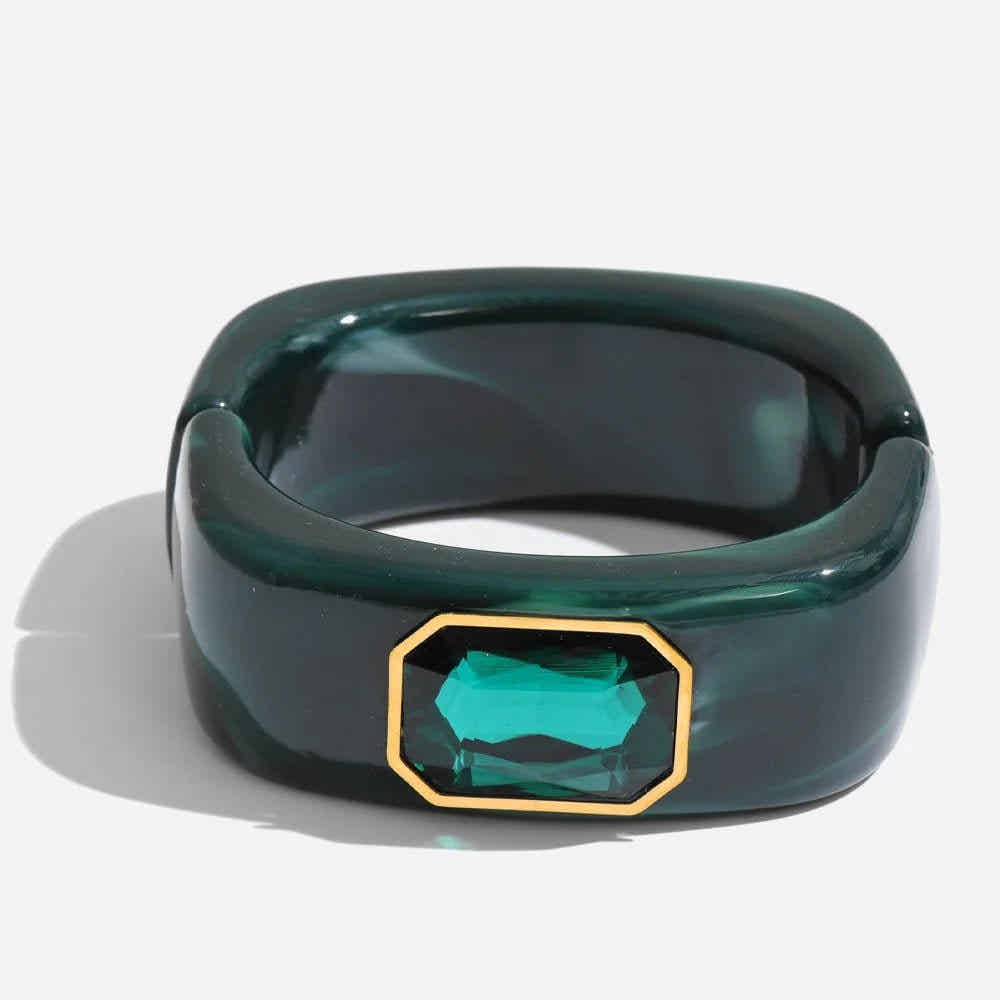 Crystal Square Bangle - Voisson