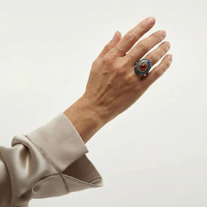 CrystalCrown Vintage Ring - Voisson