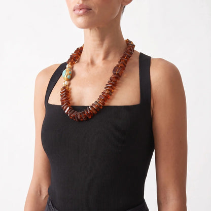 Desert Amber Necklace - Voisson