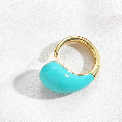 Dew Drop Enamel Ring - Voisson