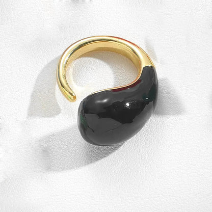 Dew Drop Enamel Ring - Voisson