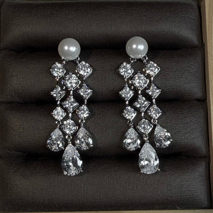 Diamond Waltz Earrings - Voisson