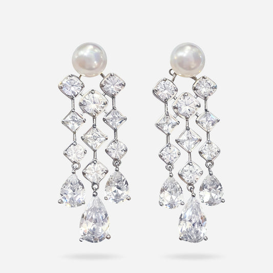Diamond Waltz Earrings - Voisson