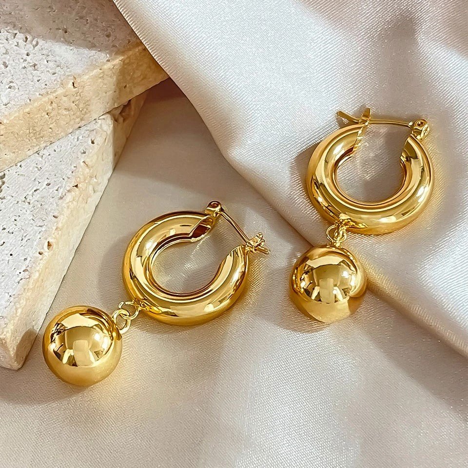 Diana’s Dynasty Irregular Sphere Earrings - Voisson