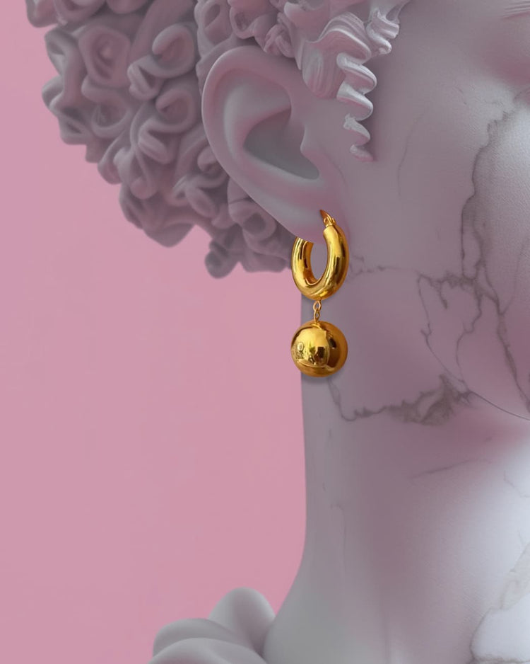 Diana’s Dynasty Irregular Sphere Earrings - Voisson