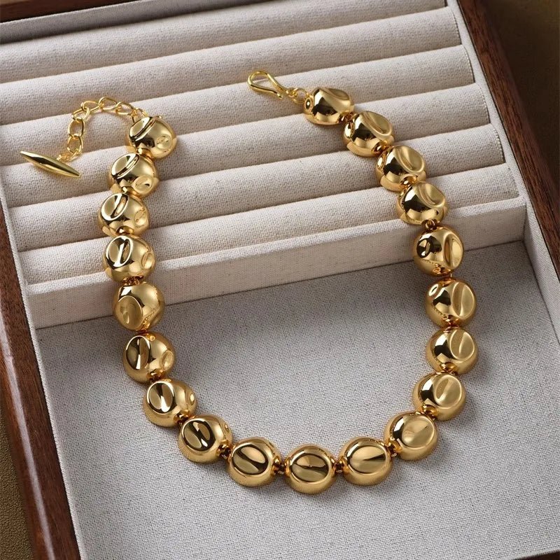 Diana’s Dynasty Irregular Sphere Necklace - Voisson